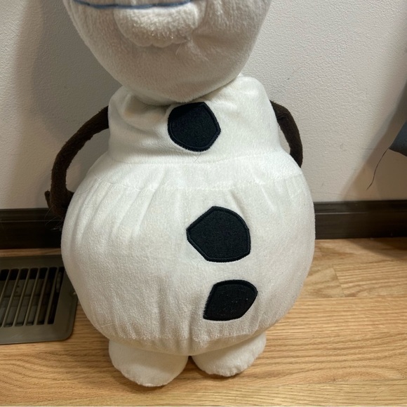Large Olaf Plush 24” Tall Frozen Snow Man White Stuffed Animal Kids Toy - Picture 3 of 6